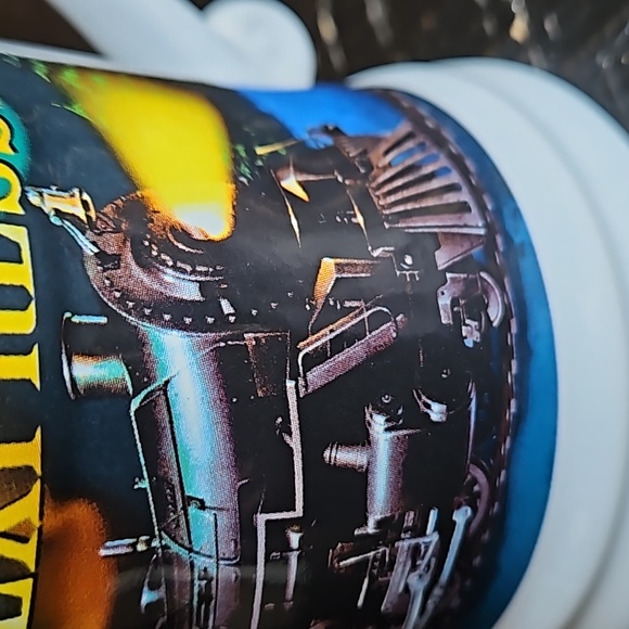 NWOT Polar Express Holiday Christmas 3D Raised Coffee Tea Mug Cup Large Train - Picture 15 of 17